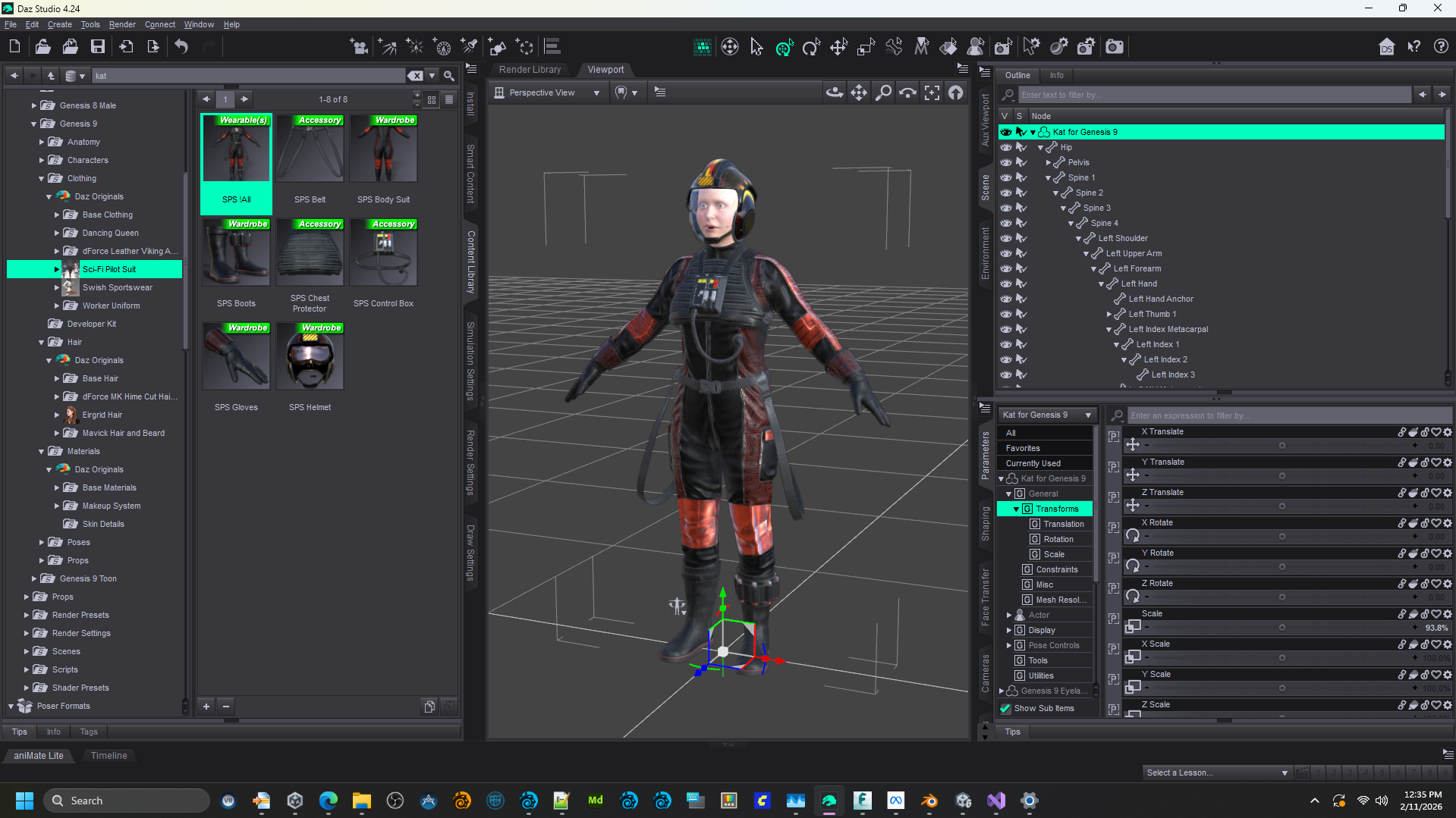Daz Studio Select A Character